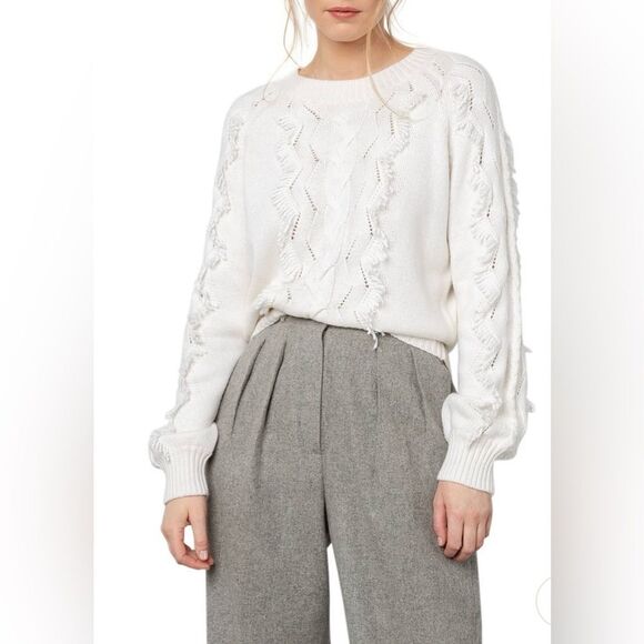 NWT Rails Francis Ivory Sweater - Picture 1 of 10